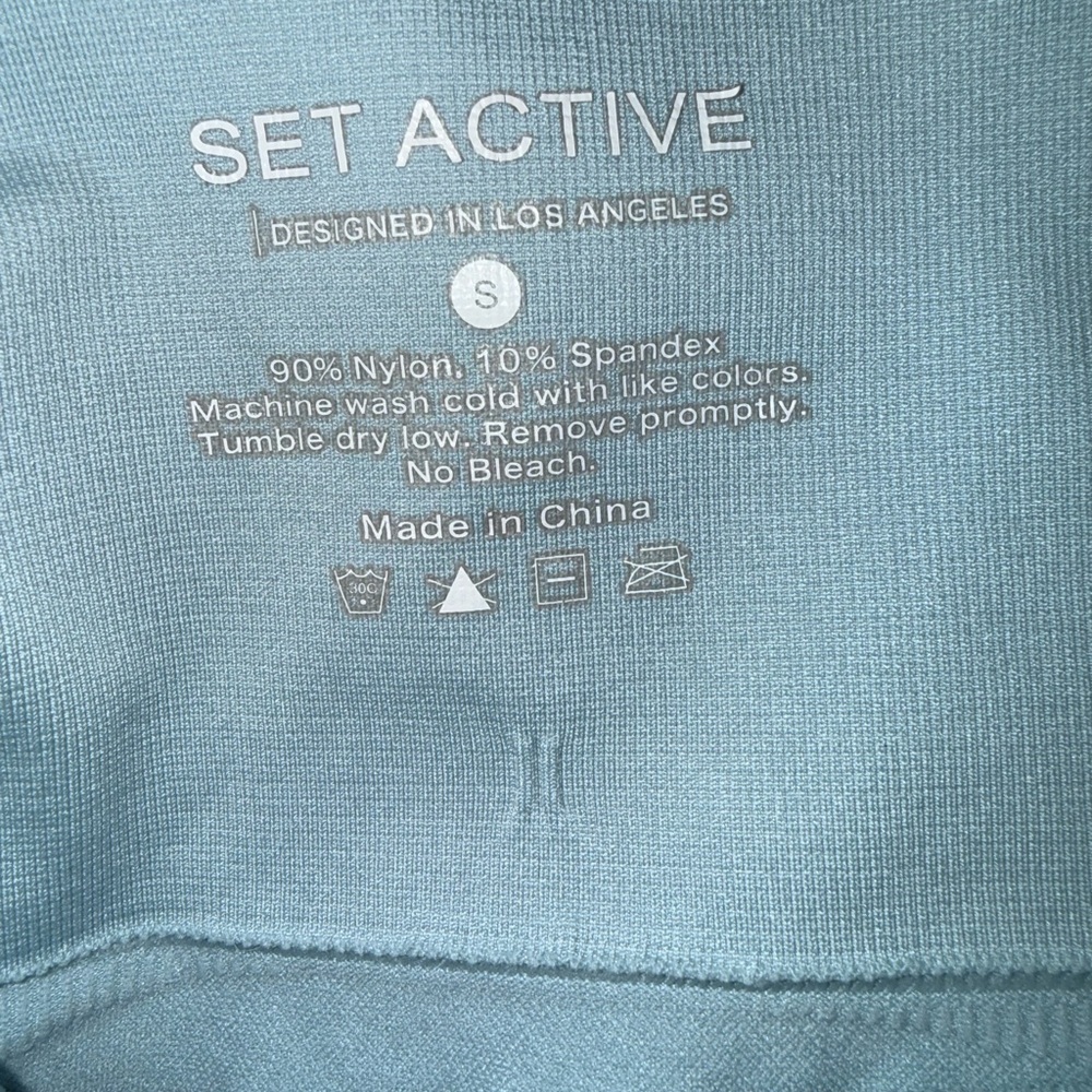 NWOT Rare Set Active Sculptflex Leggings Rain Small - Picture 9 of 9